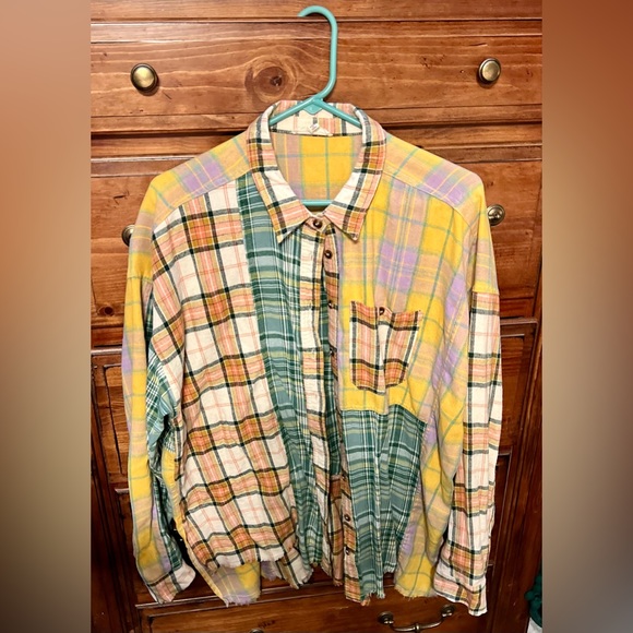 Easel Los Angeles long sleeve flannel - Picture 1 of 3